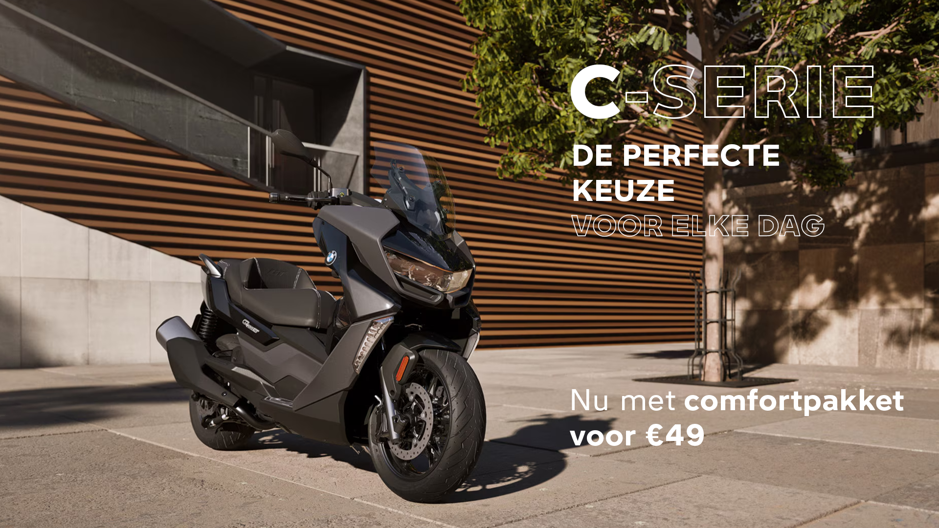 BMW New Ride Deals - Scooter modellen nu met comfortpakket voor 49 euro
