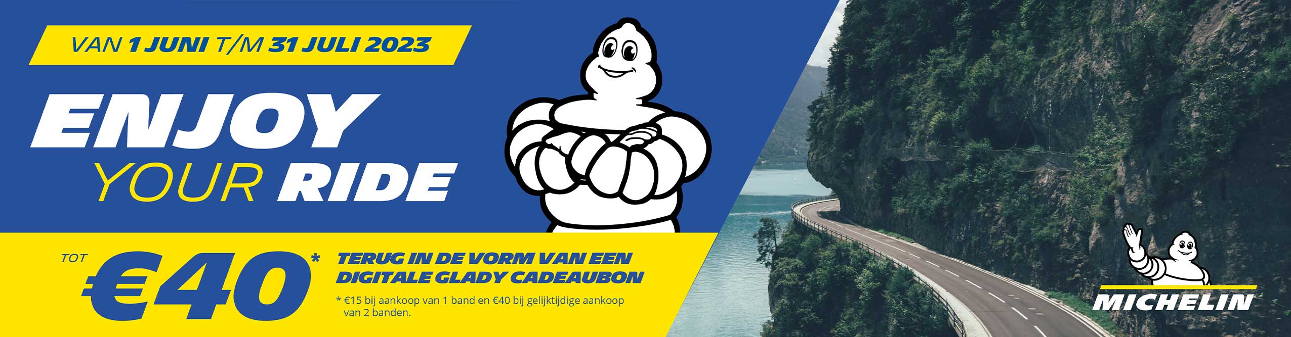 Vorm van het schip Minimaliseren Mona Lisa Michelin bandenvoordeel: tot € 40,- cashback! - Motorplaza